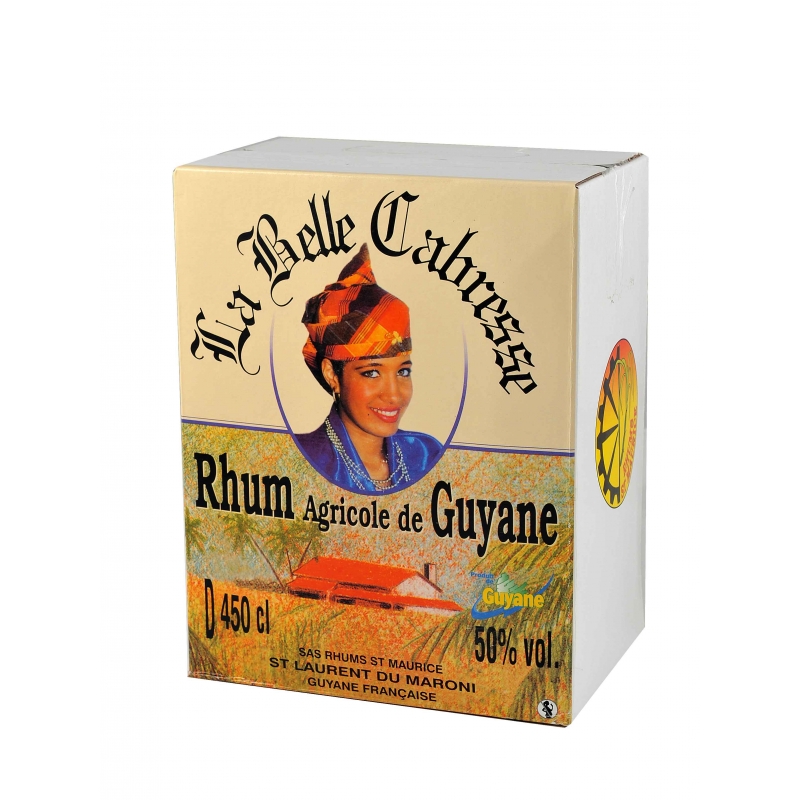 Rhum blanc HSE 55% (cubi 2L)