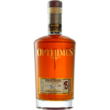 Opthimus Rhum Vieux 15 ans 38° 70 cl République Dominicaine