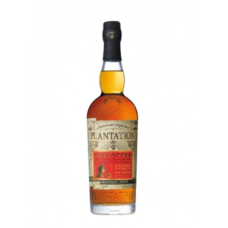 Plantation Rhum Epicé Pineapple  Stiggins Fancy 40° 70 cl Caraïbes