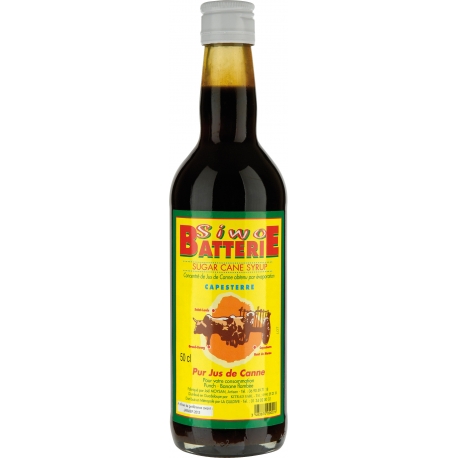 Moysan sirop de batterie 50 cl Marie Galante