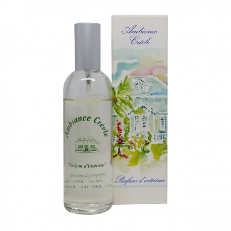 Parfums des îles parfum d'intérieur ambiance créole passion des tropiques spray 100ml