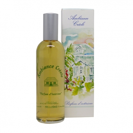 Parfums des îles parfum d'intérieur ambiance créole thé vert mentholé 100ml