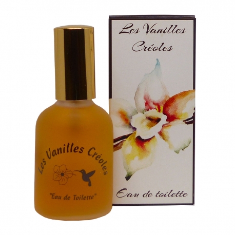 Parfums des îles eau de toilette vanilles créoles vanille métisse 50ml