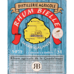 Bielle Rhum Blanc 59° cubi 3L Marie Galante