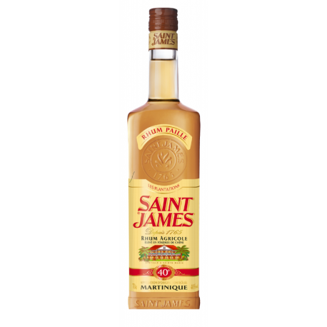 Saint James Rhum Ambré Paille 40° 70 cl Martinique