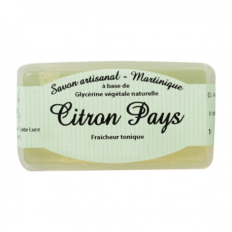 Parfums des îles savon au Citron pays 100g