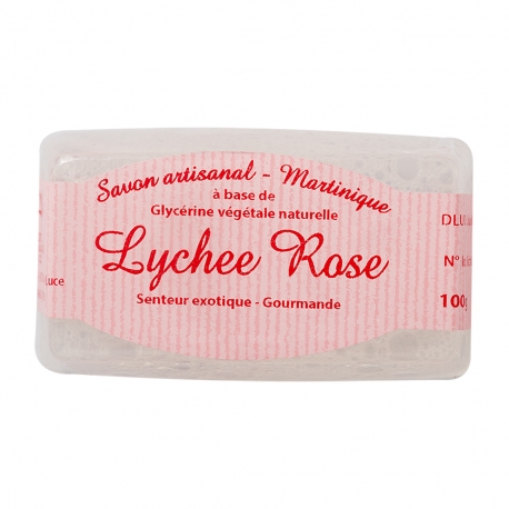 Parfums des îles savon au Lychee rose 100g