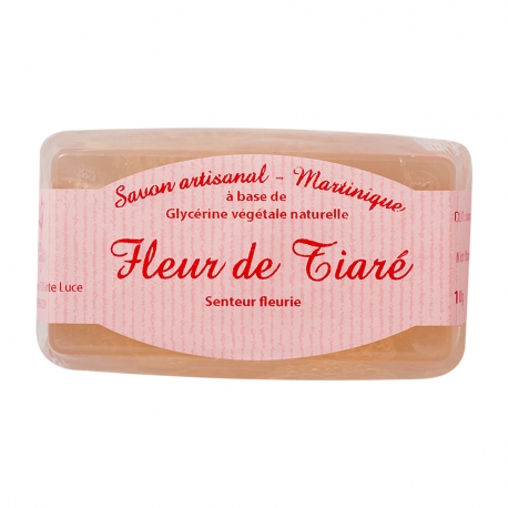 Parfums des îles savon à la Fleur de Tiaré 100g