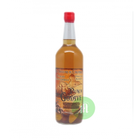 Saveurs de Coriandre Punch goyave 18° 1L Guadeloupe