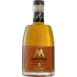 Matugga Rhum ambré golden rum 42° 70 cl Royaume-Uni