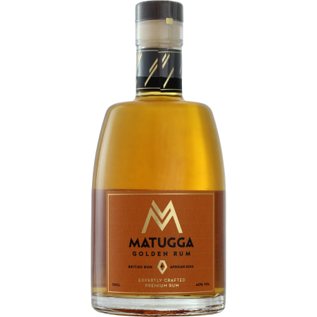 Matugga Rhum ambré golden rum 42° 70 cl Royaume-Uni