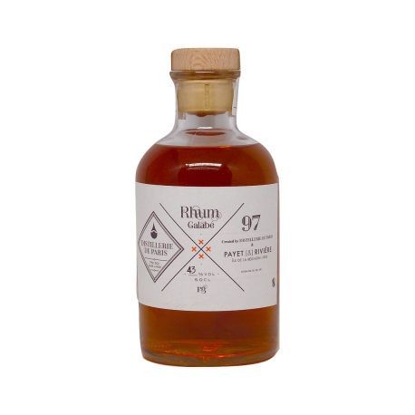 Distillerie de Paris Rhum Ambré Galabé 43° 50 cl Réunion