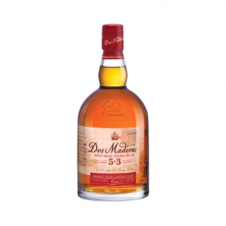 Dos maderas Rhum Vieux 3+5 37.5° 70 cl Caraïbes-Espagne