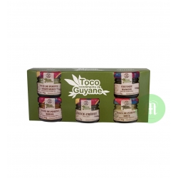 Toco Condiments Coffret sauces 5 X 25g