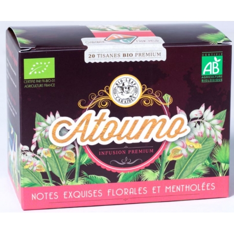 Herboristerie Créole Infusion Bio Atoumo boite 20 infusettes 30g