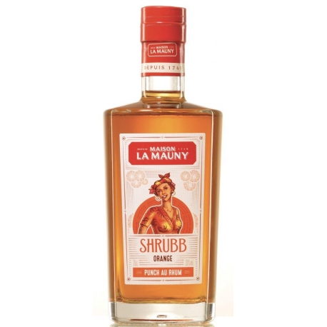 La Mauny Liqueur Shrubb Orange 30° 70 cl Martinique