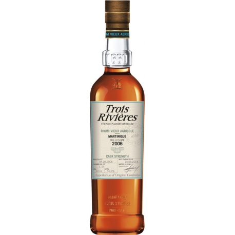 Trois rivières Rhum Vieux cask strength 2006 BDF fût L23 55,5° 50 cl Martinique