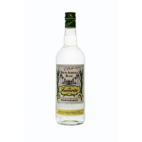 Favorite Rhum Blanc I authentique 50° 1L Martinique