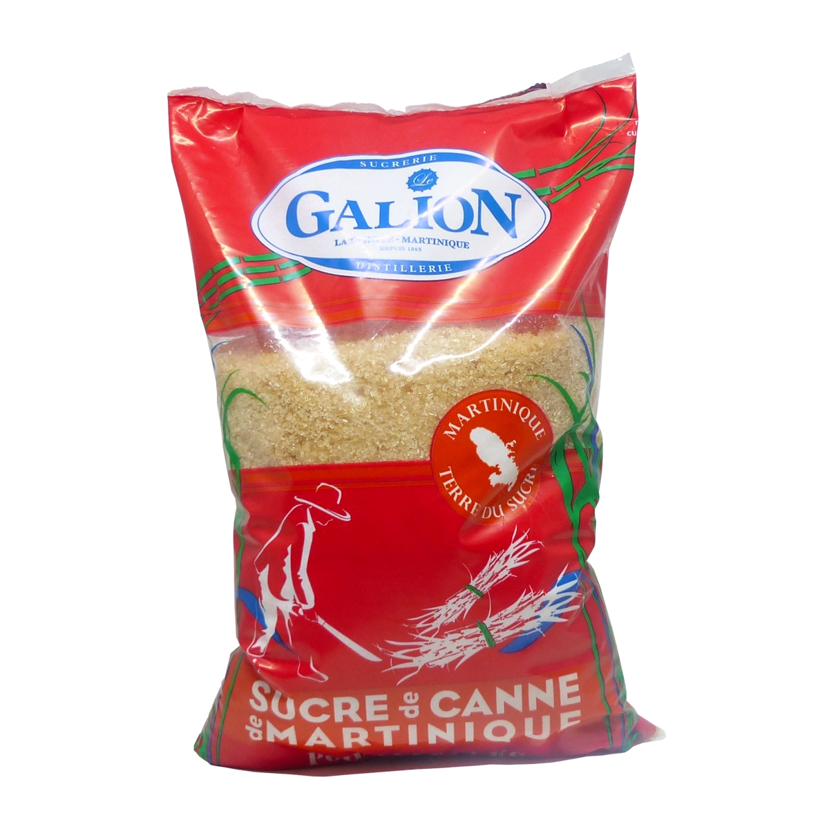 Galion sucre de canne sachet 1kg - Christian de Montaguère
