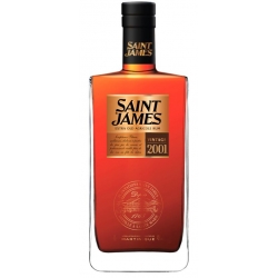 Saint James Rhum Vieux Millésime 2001 43° 70 cl Martinique