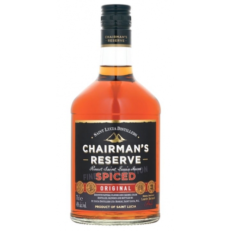 Chairman's Reserve Rhum Épicé Original 40° 70 cl Sainte Lucie