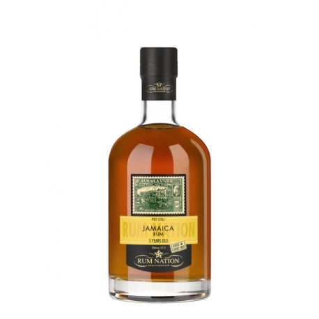 Rum Nation Rhum Vieux 5 ans Pot Still Sherry Finish Oloroso 50° 70 cl Jamaïque