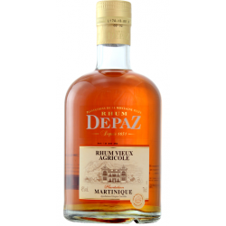 Depaz Rhum Vieux VO 3 ans plantation 45° 70 cl Martinique