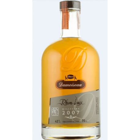 Damoiseau Rhum Vieux  Millésime 2007 42° 70 cl Guadeloupe