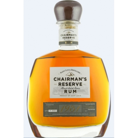 Chairman's Reserve Rhum Vieux 1931 46° 70 cl Sainte Lucie