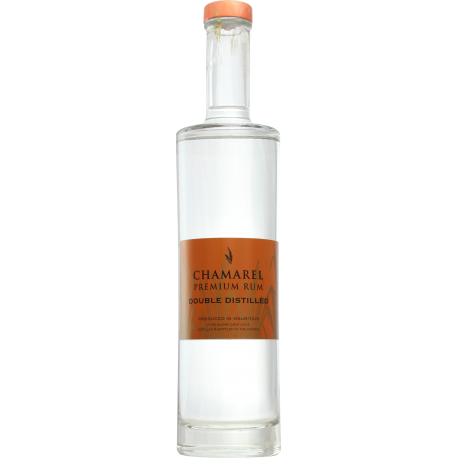 Chamarel Rhum Blanc coeur chauffe double distill 44° 70 cl Île Maurice