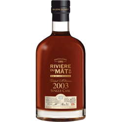 Rivière du Mat Rhum Vieux Single Cask 46° 70 cl Réunion