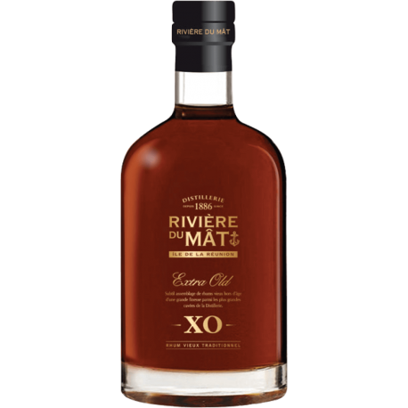 Rivière du Mat Rhum Vieux XO étui 42° 70 cl Réunion