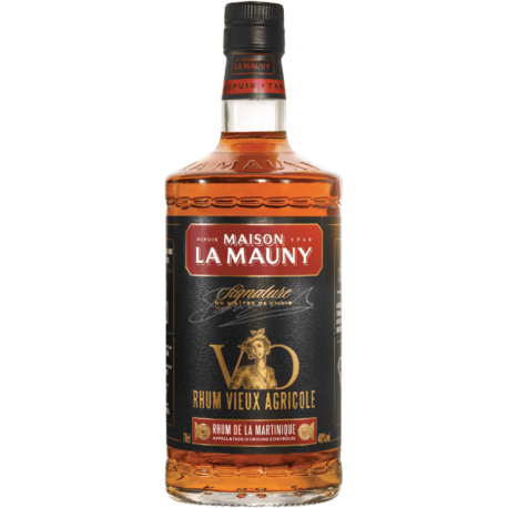 Maison La Mauny Rhum Vieux VO Signature Maitre de Chais 40° 70 cl Martinique