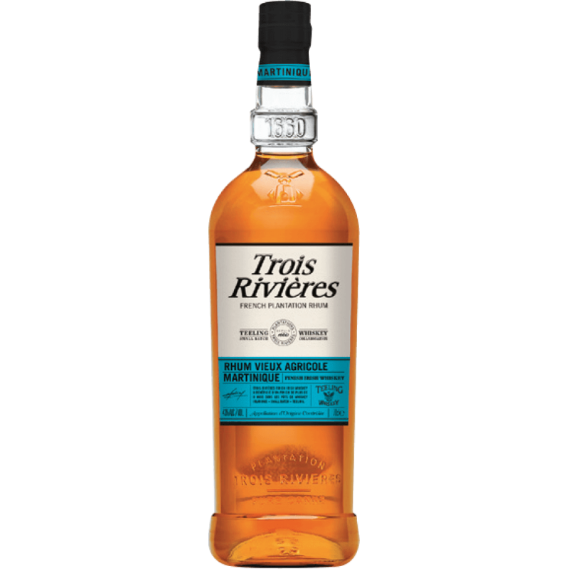 Rhum Vieux TROIS RIVIÈRES Teeling Finish Martinique - Christian de  Montaguère