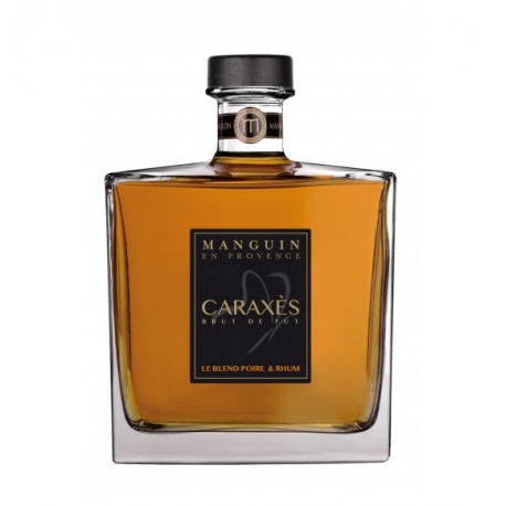 Caraxès Eau de vie de Poire au Rhum Ambré Brut de Fût 51.29° 50 cl Barbade