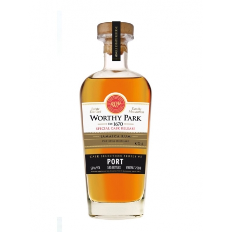 Worthy Park Rhum Vieux Port Cask Finish 56° 70 cl Jamaïque