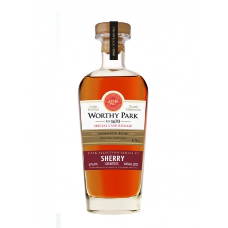 Worthy Park Rhum Vieux PX Sherry Cask Finish 57° 70 cl Jamaïque