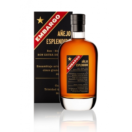 Embargo Rhum Vieux anejo esplendido 40° 70 cl