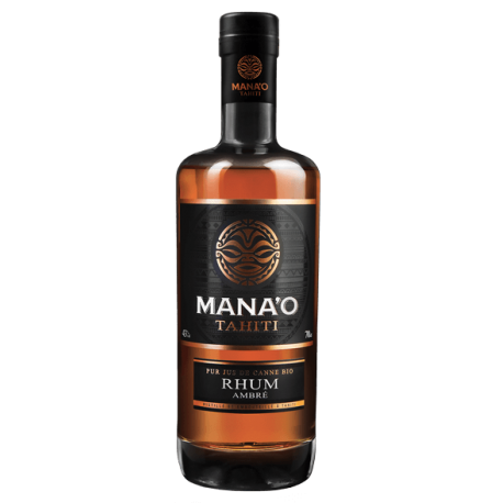 Mana'o Rhum Ambré 43° 70cl Tahiti