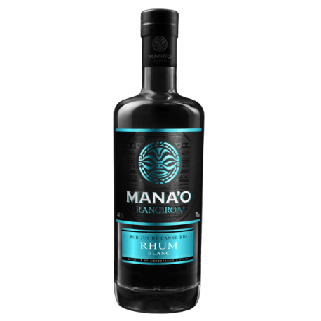 Mana'O Rhum Blanc Rangiroa Bio 48.5° 70 cl Tahiti