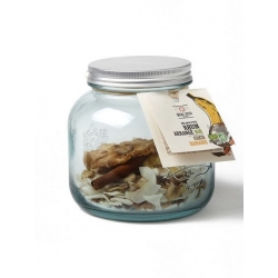 Quai Sud mélange pour rhum arrangé bio en bocal Coco - Banane (dose pour 70cl : 110 g)