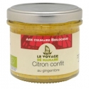 Le Voyage de Mamabé Citron Confit au Gingembre bio 105g