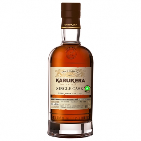 Karukera Rhum Vieux Cuvée 10ème anniversaire Christian de Montaguère Brut de Fût 65.1° 70 cl Guadeloupe