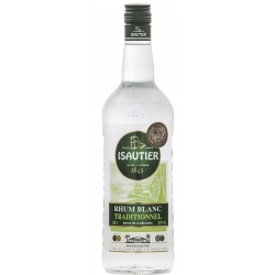 Isautier Rhum Blanc traditionnel 49° 1L Réunion