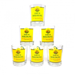 Bologne Verres à Ti Punch Caravelle 15cl set de 6