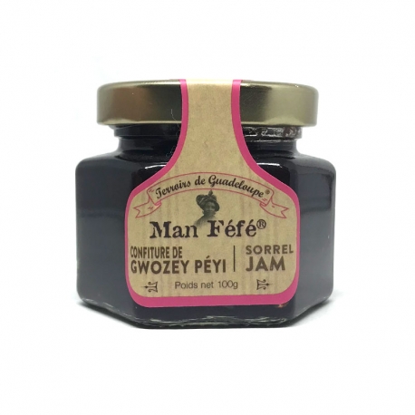 Man Féfe Confiture Gwozey Péyi (Groseille Pays) 100g