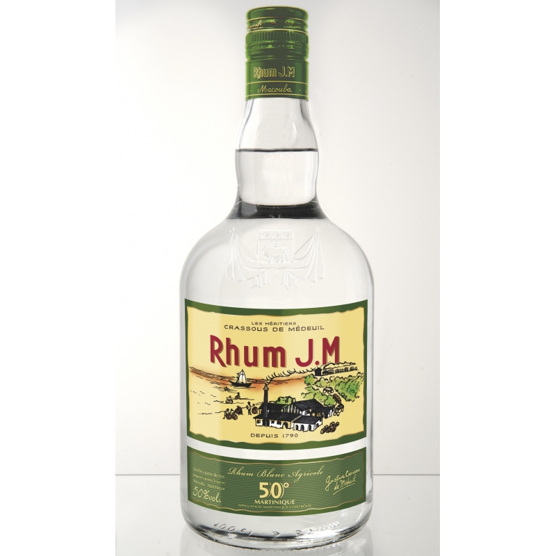 Rhum Agricole JM Rhum Blanc 50° - Christian de Montaguère