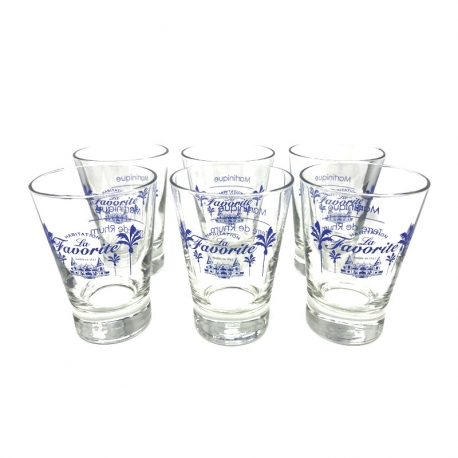 Favorite Verres à Ti Punch 20 cl boite de 6