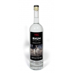 M & G Rhum Blanc Grogue Natural 44° 70cl Cap-Vert