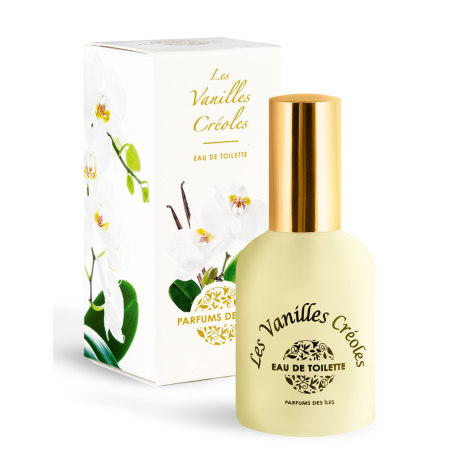 Parfums des Iles Eau de Toilette Vanilles Créoles Vanille Poudrée 50ml